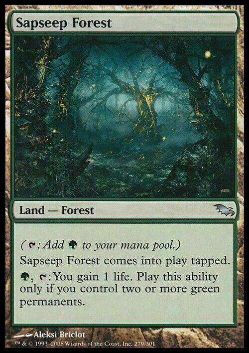Sapseep Forest ~ Shadowmoor [ Excellent ] [ Magic MTG ] - London Magic Traders Limited