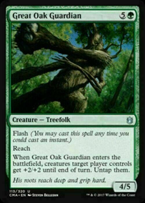 Great Oak Guardian ~ Commander Anthology [ NearMint ] [ Magic MTG ] - London Magic Traders Limited