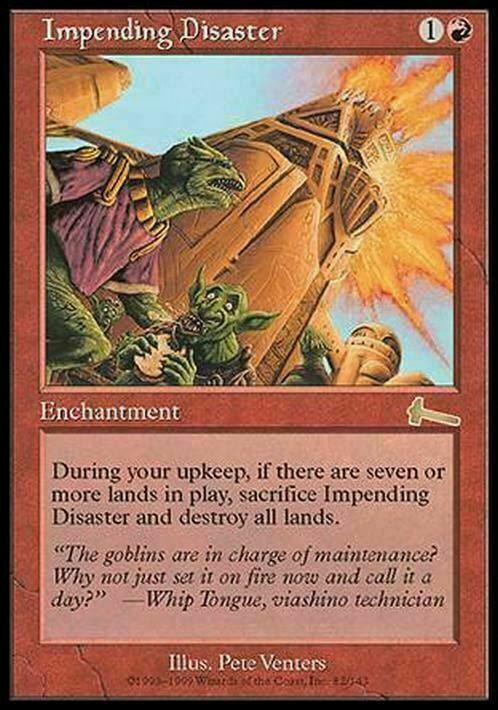 Impending Disaster ~ Urza's Legacy [ Excellent ] [ Magic MTG ] - London Magic Traders Limited
