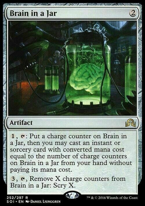 Brain in a Jar ~ Shadows over Innistrad [ Excellent ] [ Magic MTG ] - London Magic Traders Limited