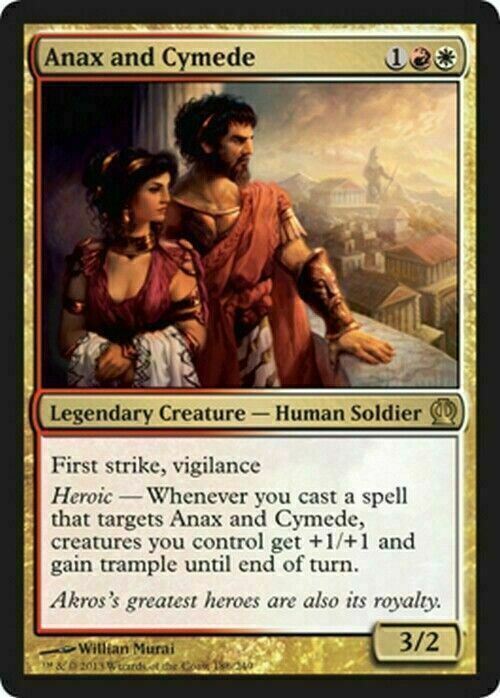 Anax and Cymede ~ Theros [ Excellent ] [ Magic MTG ] - London Magic Traders Limited