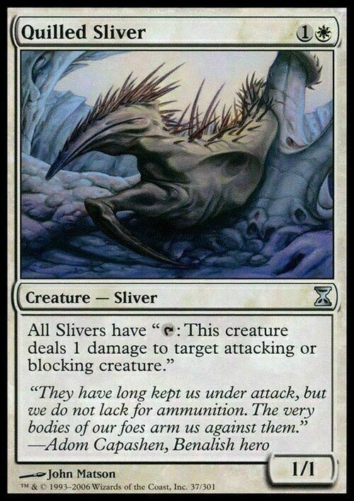 Quilled Sliver ~ Time Spiral [ Excellent ] [ Magic MTG ] - London Magic Traders Limited