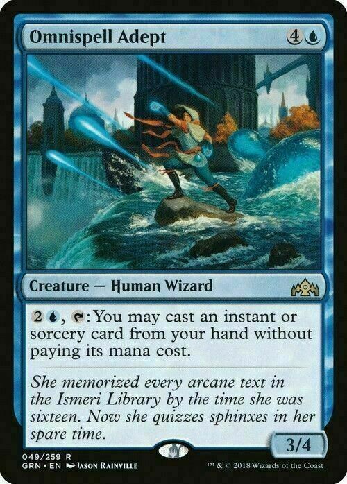 Omnispell Adept ~ Guilds of Ravnica [ NearMint ] [ Magic MTG ] - London Magic Traders Limited