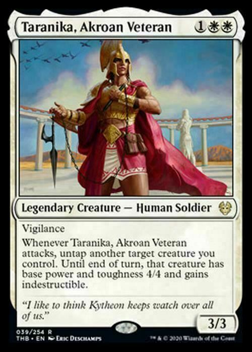 Taranika, Akroan Veteran ~ Theros Beyond Death [ NearMint ] [ Magic MTG ] - London Magic Traders Limited