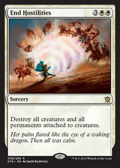 End Hostilities ~ Khans of Tarkir [ Excellent ] [ Magic MTG ] - London Magic Traders Limited