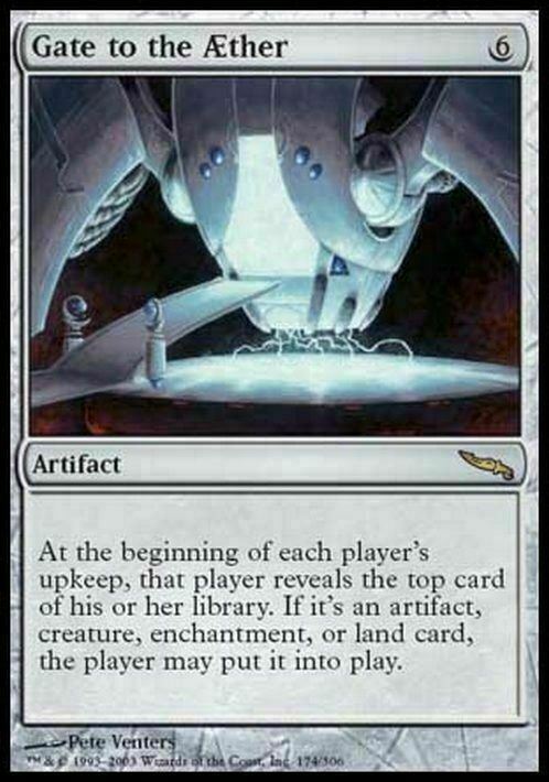 Gate to the Aether ~ Mirrodin [ Excellent ] [ Magic MTG ] - London Magic Traders Limited