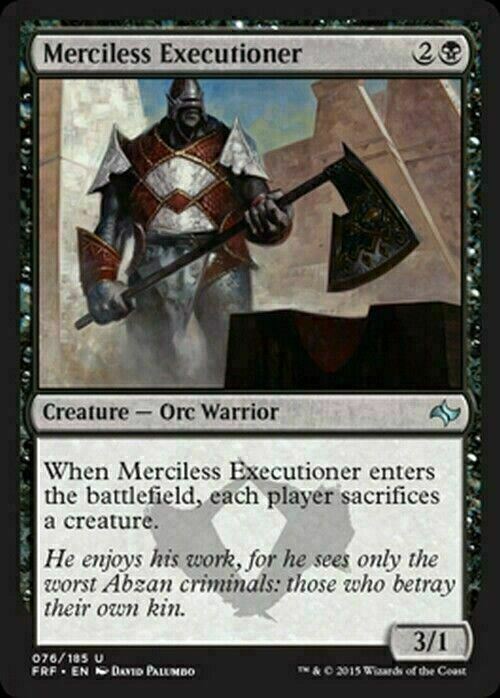 Merciless Executioner ~ Fate Reforged [ Excellent ] [ Magic MTG ]