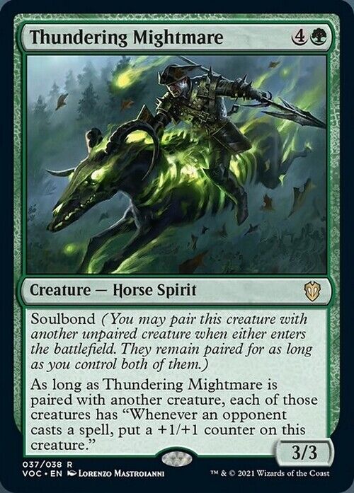 Thundering Mightmare ~ Commander: Crimson Vow [ NearMint ] [ MTG ] - London Magic Traders Limited