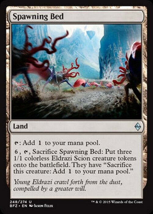 Spawning Bed ~ Battle for Zendikar [ Excellent ] [ Magic MTG ] - London Magic Traders Limited