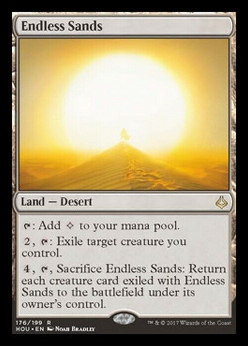 Endless Sands ~ Hour of Devastation [ Excellent ] [ Magic MTG ] - London Magic Traders Limited