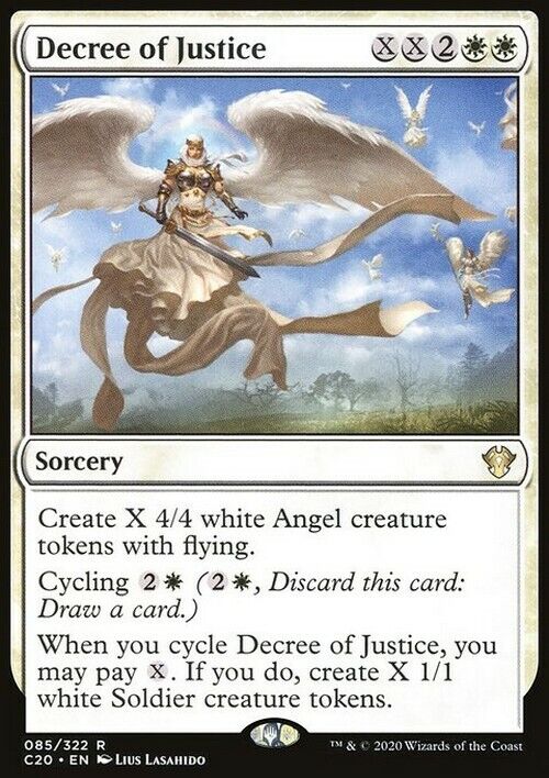 Decree of Justice ~ Commander: Ikoria [ NearMint ] [ Magic MTG ] - London Magic Traders Limited