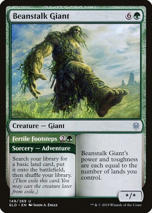 Beanstalk Giant ~ Throne of Eldraine [ NearMint ] [ Magic MTG ] - London Magic Traders Limited