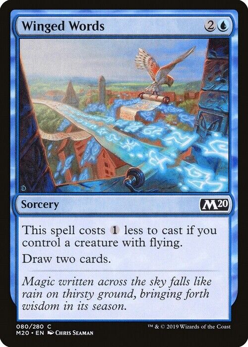 Winged Words ~ Core 2020 [ NearMint ] [ Magic MTG ] - London Magic Traders Limited