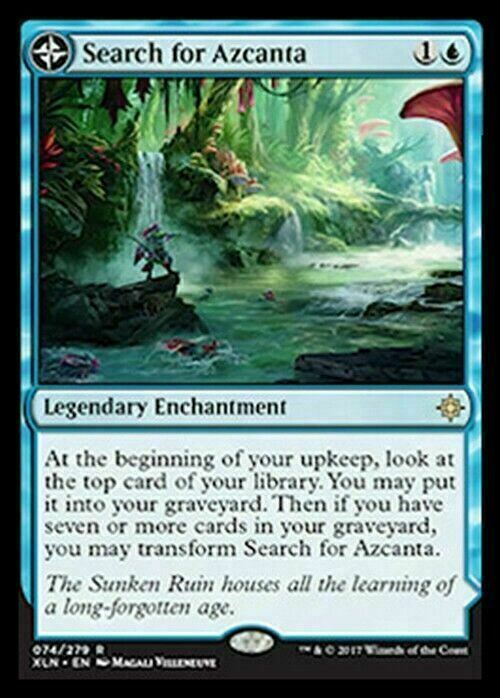 Search for Azcanta / The Sunken Ruin ~ Ixalan [ Excellent ] [ Magic MTG ] - London Magic Traders Limited