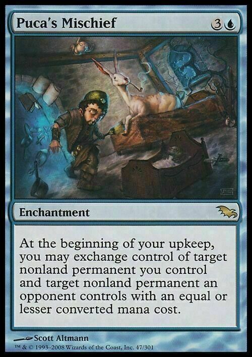 Puca's Mischief ~ Shadowmoor [ Excellent ] [ Magic MTG ] - London Magic Traders Limited