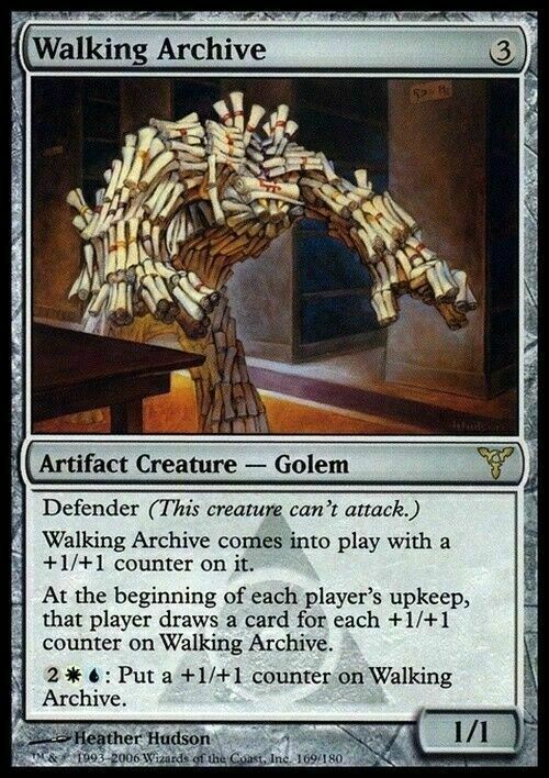 Walking Archive ~ Dissension [ Excellent ] [ Magic MTG ] - London Magic Traders Limited