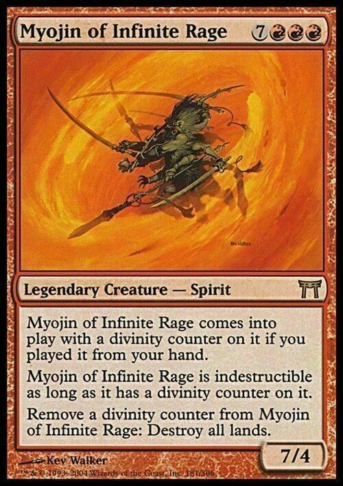 Myojin of Infinite Rage ~ Champions of Kamigawa [ Excellent+ ] [ Magic MTG ] - London Magic Traders Limited