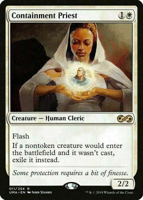 Containment Priest ~ Ultimate Masters [ EX ] [ Magic MTG ] - London Magic Traders Limited