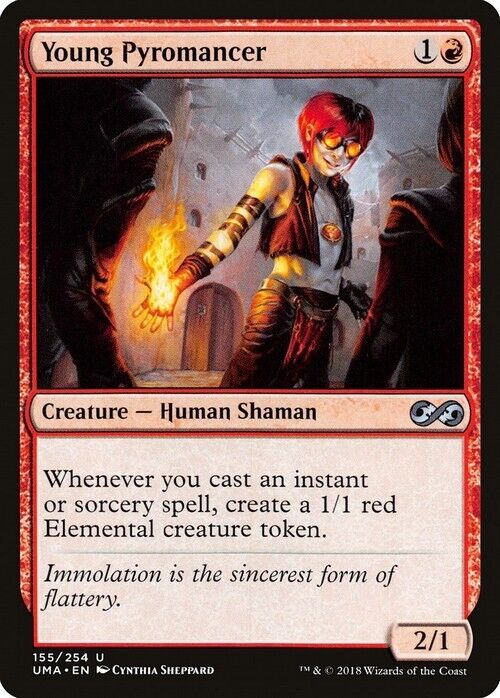 Young Pyromancer ~ Ultimate Masters [ EX ] [ Magic MTG ] - London Magic Traders Limited