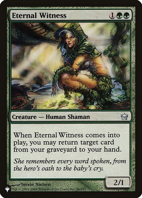 Eternal Witness ~ The List [ NearMint ] [ Magic MTG ] - London Magic Traders Limited