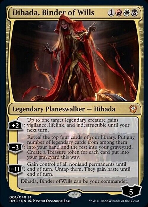 Dihada, Binder of Wills ~ Commander: Dominaria United [ NM ] [ Magic MTG ]