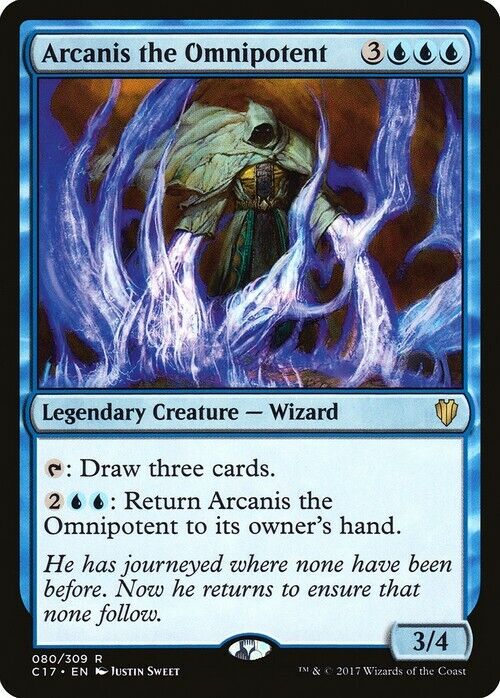 Arcanis the Omnipotent ~ Commander 2017 [ NearMint ] [ Magic MTG ] - London Magic Traders Limited