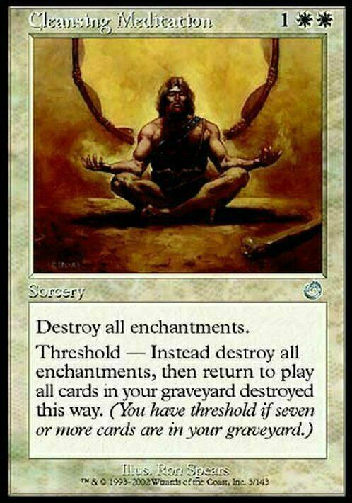 Cleansing Meditation ~ Torment [ Excellent ] [ Magic MTG ] - London Magic Traders Limited