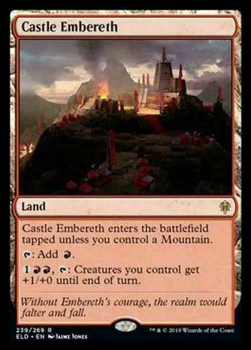 Castle Embereth ~ Throne of Eldraine [ NearMint ] [ Magic MTG ] - London Magic Traders Limited