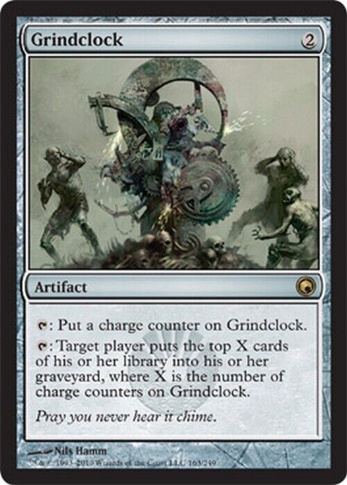 Grindclock ~ Scars of Mirrodin [ Excellent ] [ Magic MTG ] - London Magic Traders Limited