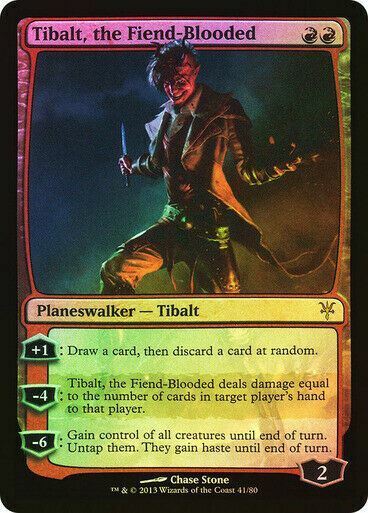 FOIL Tibalt, the Fiend-Blooded ~ Duel Decks [ Excellent ] [ Magic MTG ] - London Magic Traders Limited