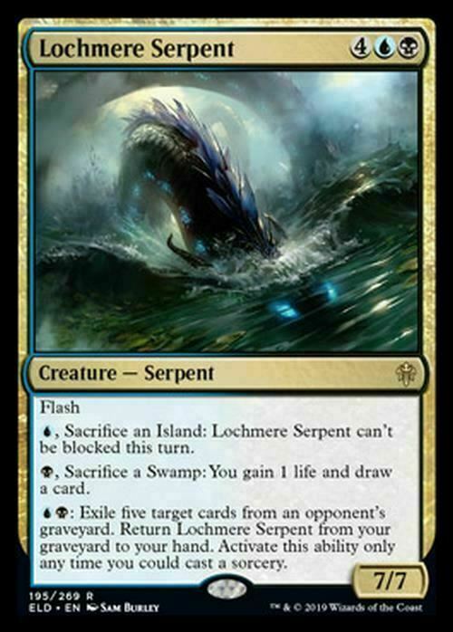 Lochmere Serpent ~ Throne of Eldraine [ NearMint ] [ Magic MTG ] - London Magic Traders Limited