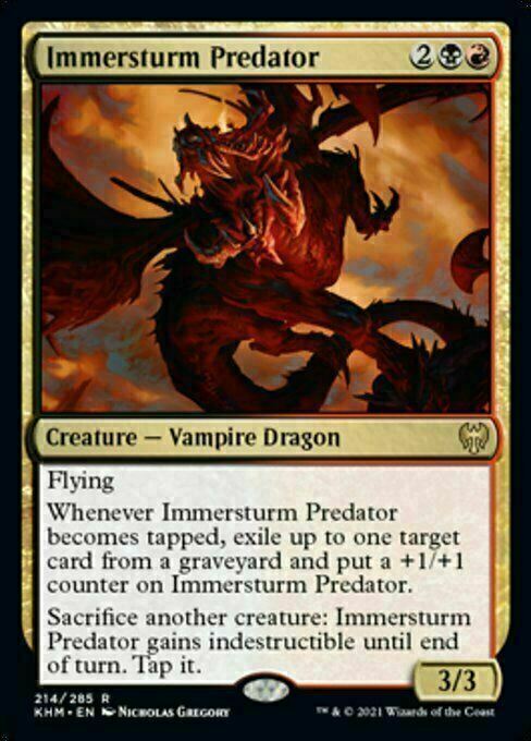 Immersturm Predator ~ Kaldheim [ Excellent ] [ Magic MTG ] - London Magic Traders Limited