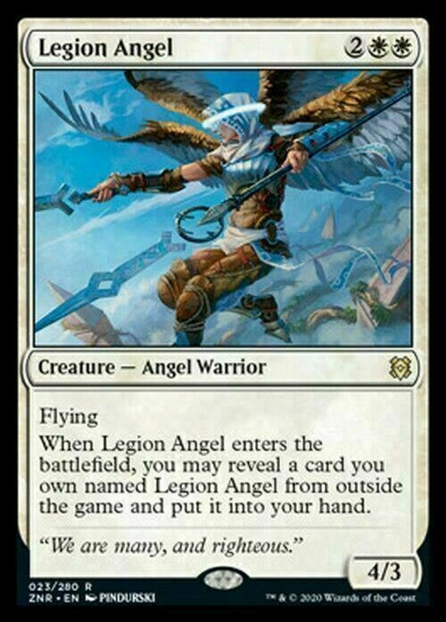 Legion Angel ~ Zendikar Rising [ NearMint ] [ Magic MTG ] - London Magic Traders Limited