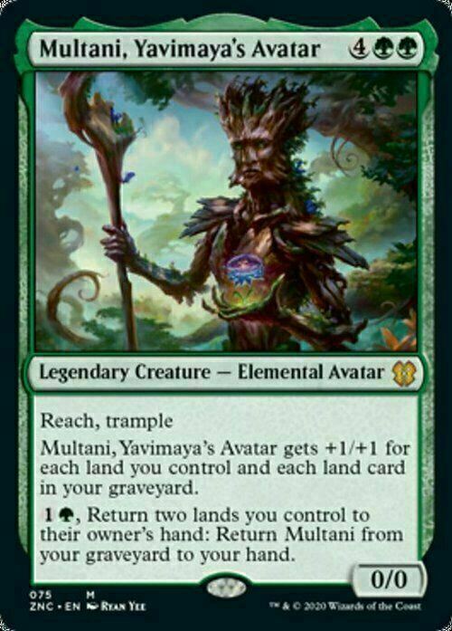 Multani, Yavimaya's Avatar ~ Commander: Zendikar Rising [ NearMint ] [MTG ] - London Magic Traders Limited