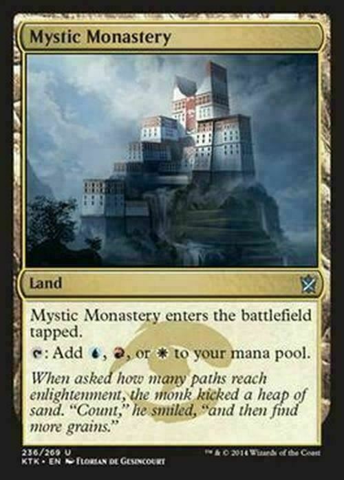 Mystic Monastery ~ Khans of Tarkir [ Excellent+ ] [ Magic MTG ] - London Magic Traders Limited