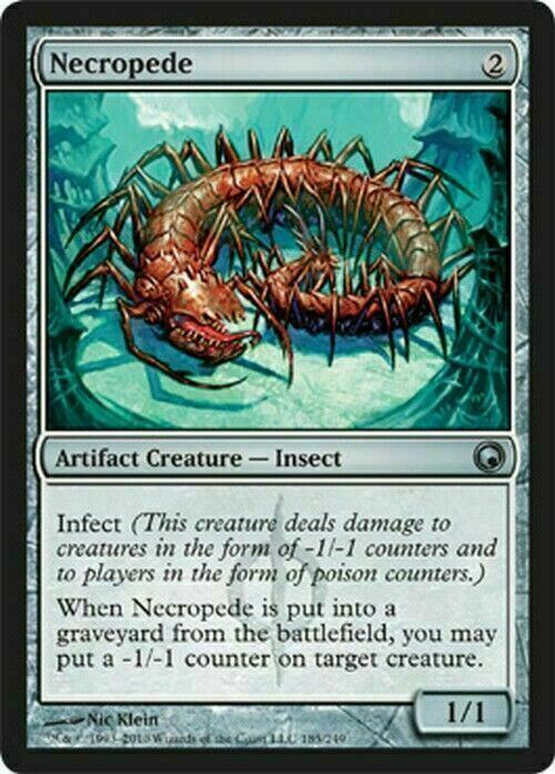 Necropede ~ Scars of Mirrodin [ Excellent ] [ Magic MTG ] - London Magic Traders Limited
