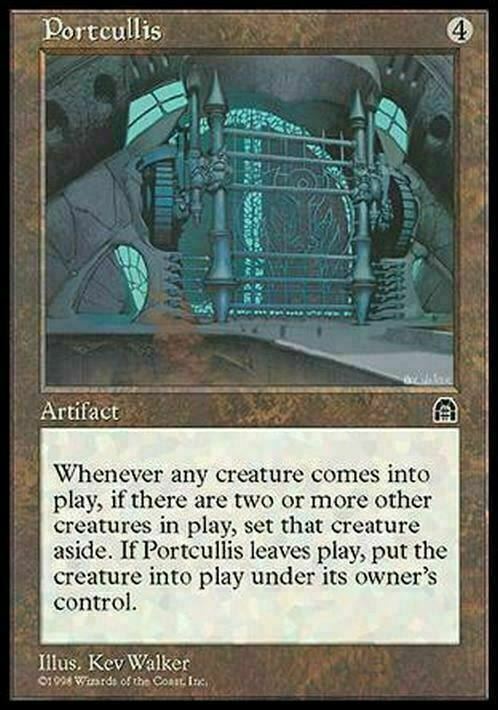 Portcullis ~ Stronghold [ Excellent ] [ Magic MTG ] - London Magic Traders Limited