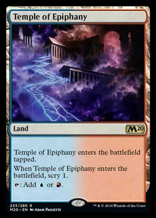 Temple of Epiphany ~ Core 2020 [ NearMint ] [ Magic MTG ] - London Magic Traders Limited