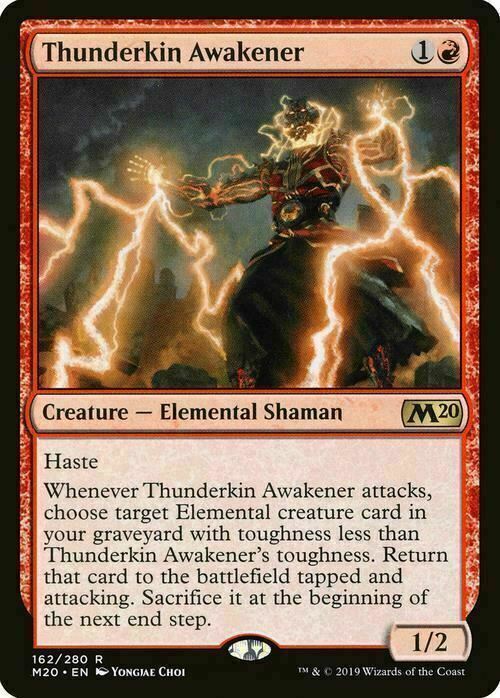 Thunderkin Awakener ~ Core 2020 [ NearMint ] [ Magic MTG ] - London Magic Traders Limited
