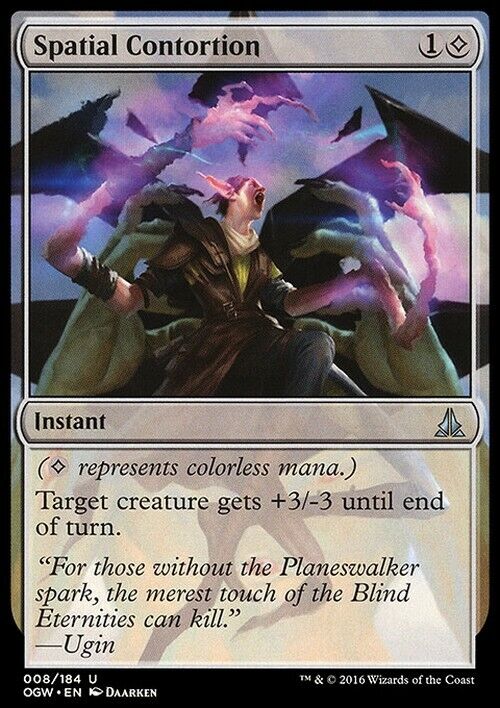Spatial Contortion ~ Oath of the Gatewatch [ Excellent ] [ Magic MTG ] - London Magic Traders Limited