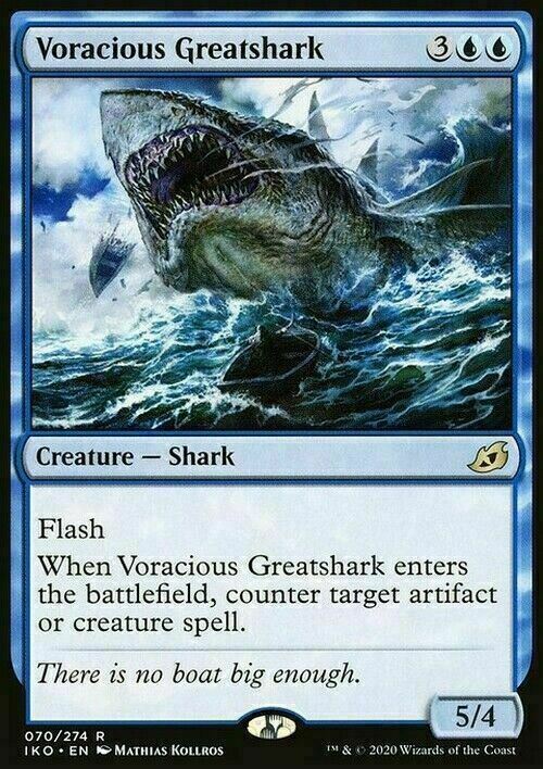 Voracious Greatshark ~ Ikoria: Lair of Behemoths [ NearMint ] [ Magic MTG ] - London Magic Traders Limited