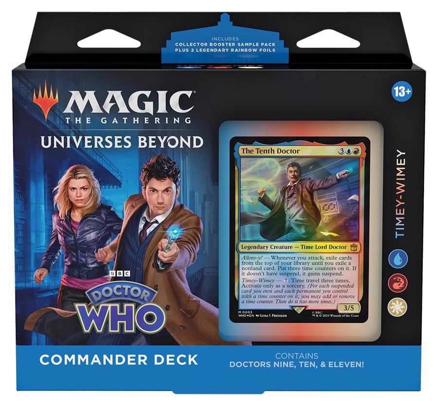 PREORDER (13/10) ~ Timey-Wimey Deck ~ Commander: Doctor Who ~ Magic MTG Sealed