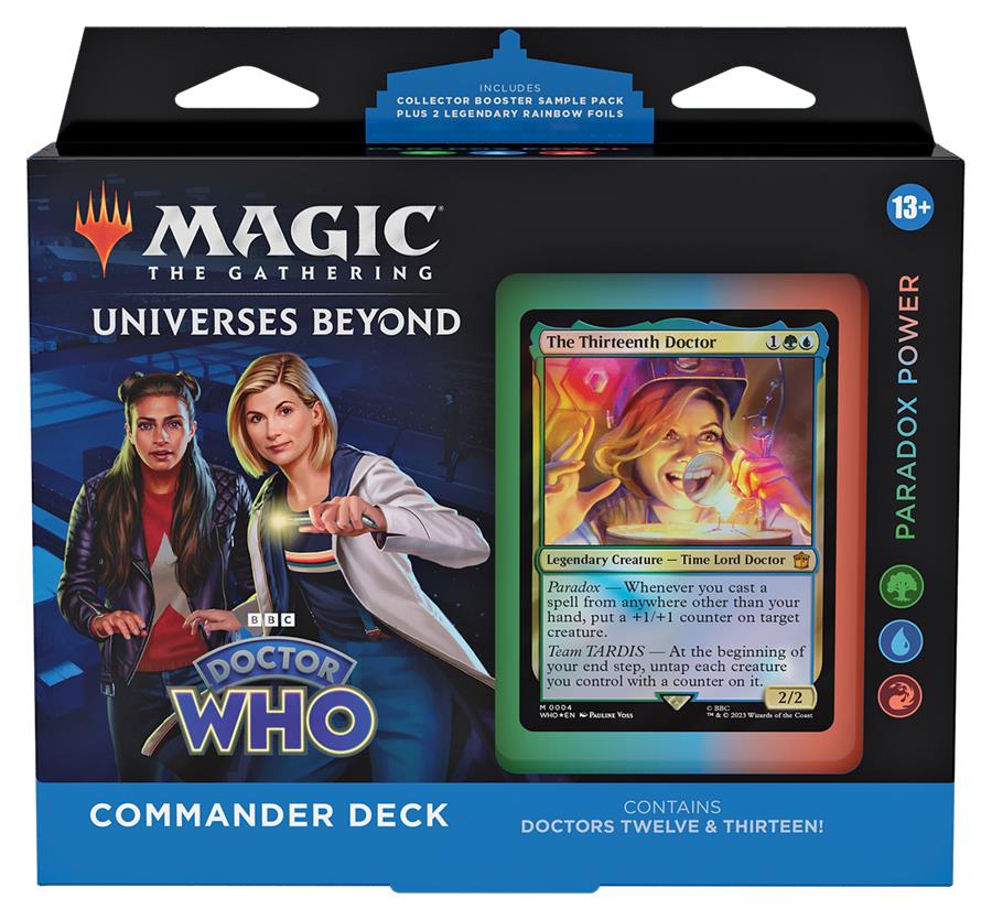 PREORDER (13/10) Paradox Power Deck ~ Commander: Doctor Who ~ Magic MTG Sealed