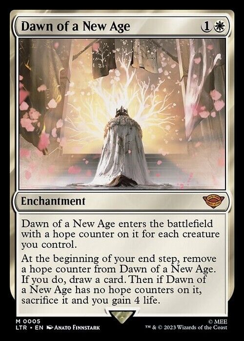 Dawn of a New Age ~ The Lord of the Rings [ NM ] [ Magic the Gathering MTG ]
