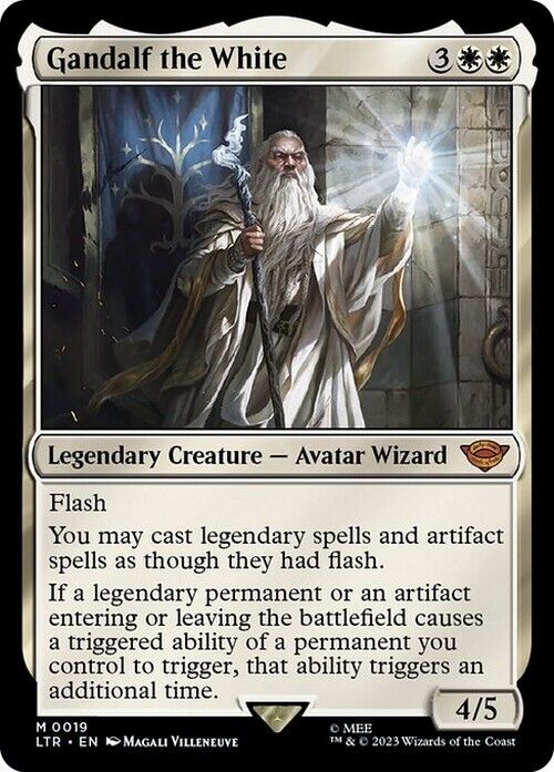 Gandalf the White ~ The Lord of the Rings [ NM ] [ Magic the Gathering MTG ]