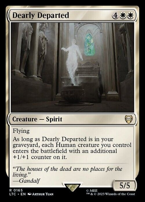 Dearly Departed ~ Commander: The Lord of the Rings [ NM ] [ Magic MTG ] - London Magic Traders Limited