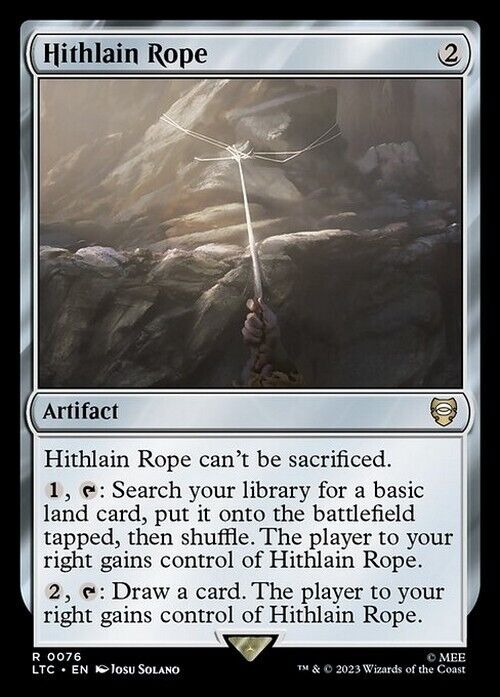 Hithlain Rope ~ Commander: The Lord of the Rings [ NM ] [ Magic MTG ]
