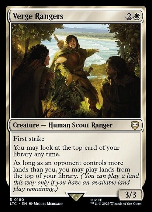 Verge Rangers ~ Commander: The Lord of the Rings [ NM ] [ Magic MTG ]