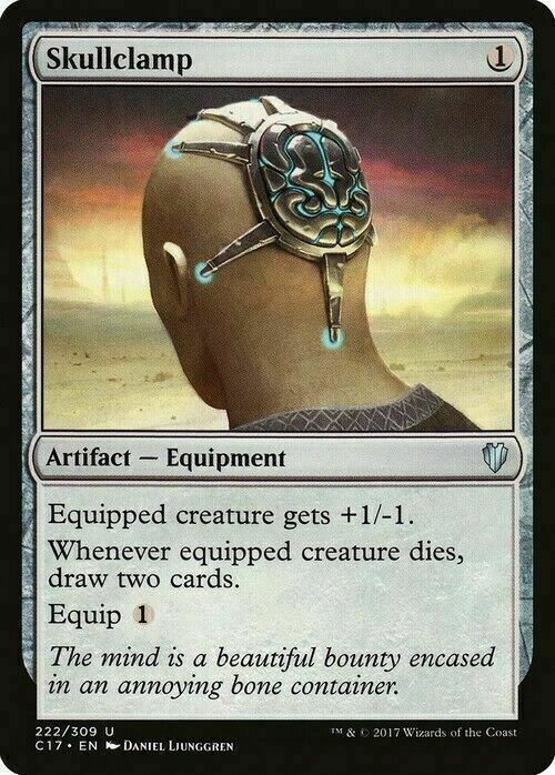 Skullclamp ~ Commander 2017 [ NearMint ] [ Magic MTG ] - London Magic Traders Limited