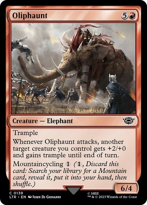 Oliphaunt ~ The Lord of the Rings [ NearMint ] [ Magic MTG ] - London Magic Traders Limited